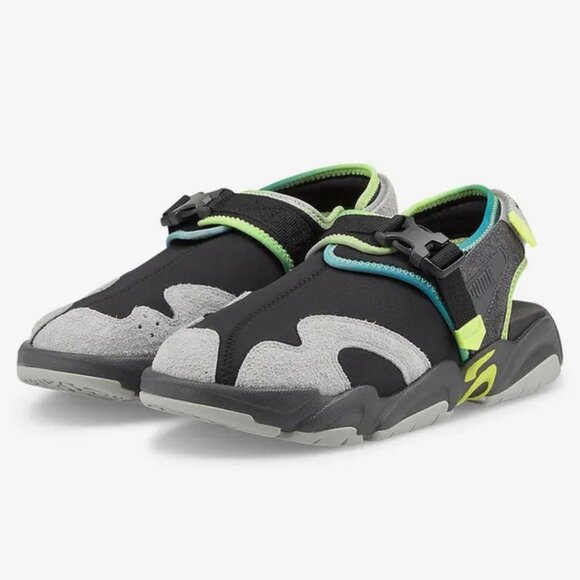 [BRAND NEW] PUMA TS-01 PERKS & MINI PAMPUMA ISLAND MENS SIZE 12 SLIP-ON SNEAKERS - Picture 1 of 15